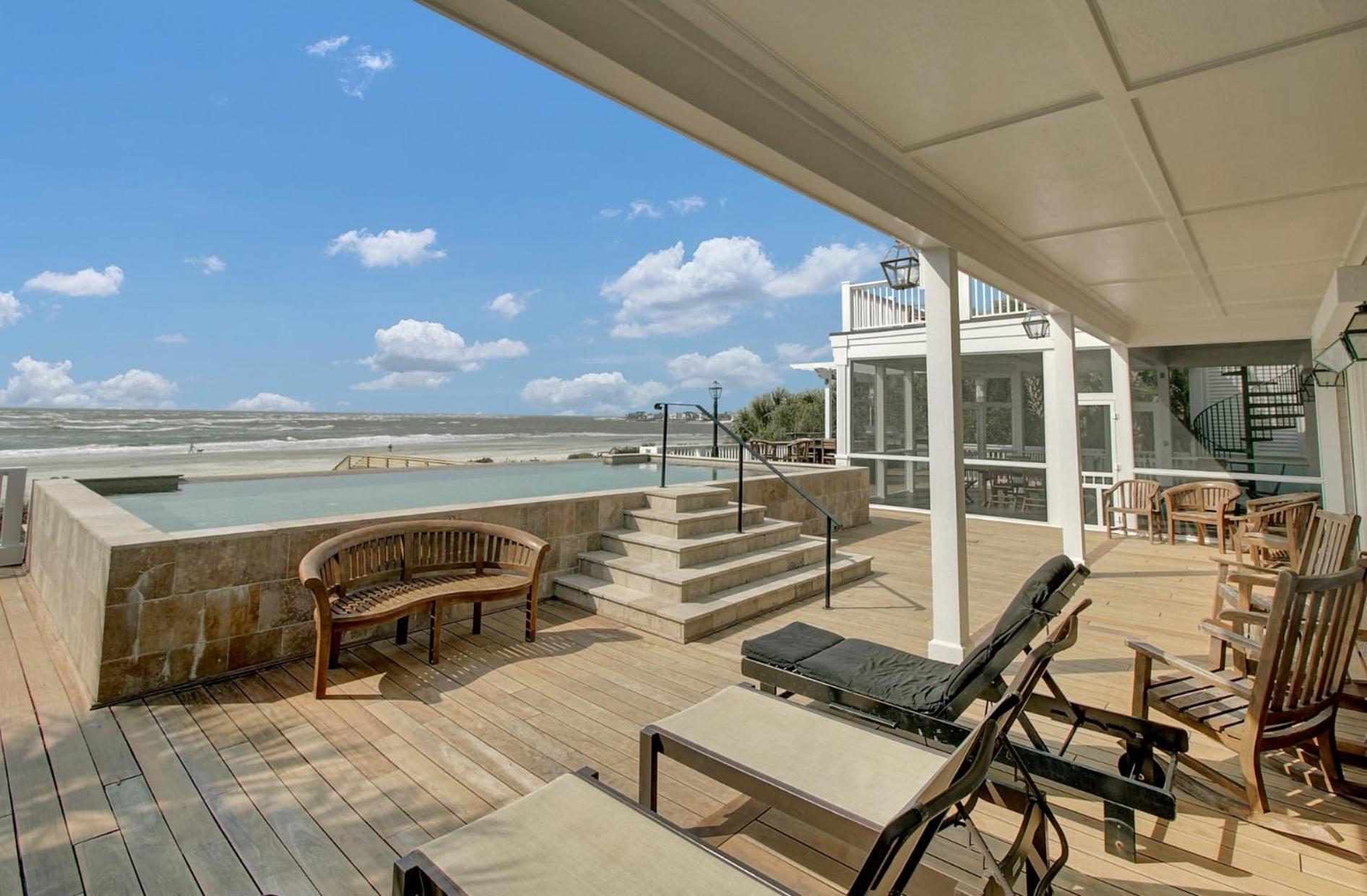 114 Ocean Boulevard By Avantstay Beachfront Putting Green Volleyball Court Infinity Pool Sullivan's Island Kültér fotó