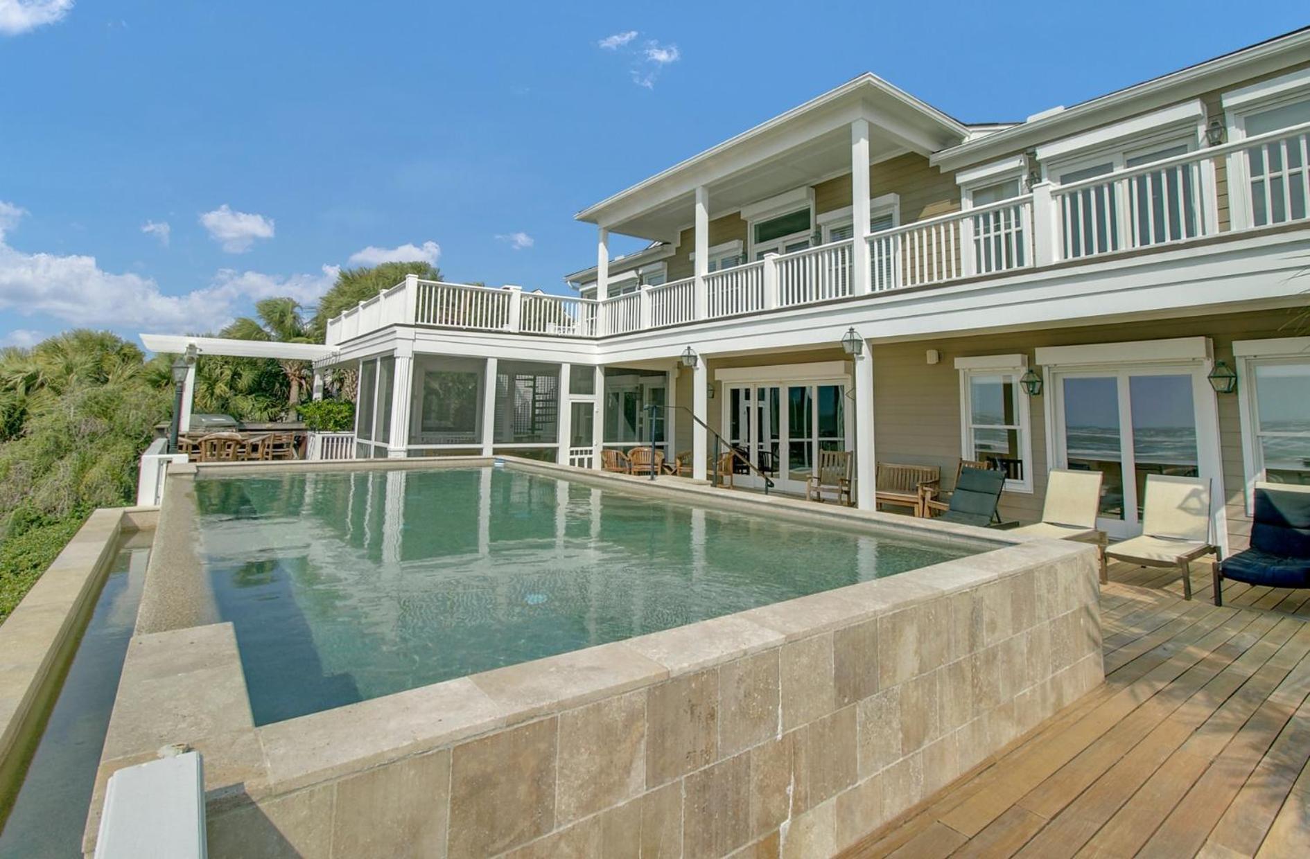 114 Ocean Boulevard By Avantstay Beachfront Putting Green Volleyball Court Infinity Pool Sullivan's Island Kültér fotó